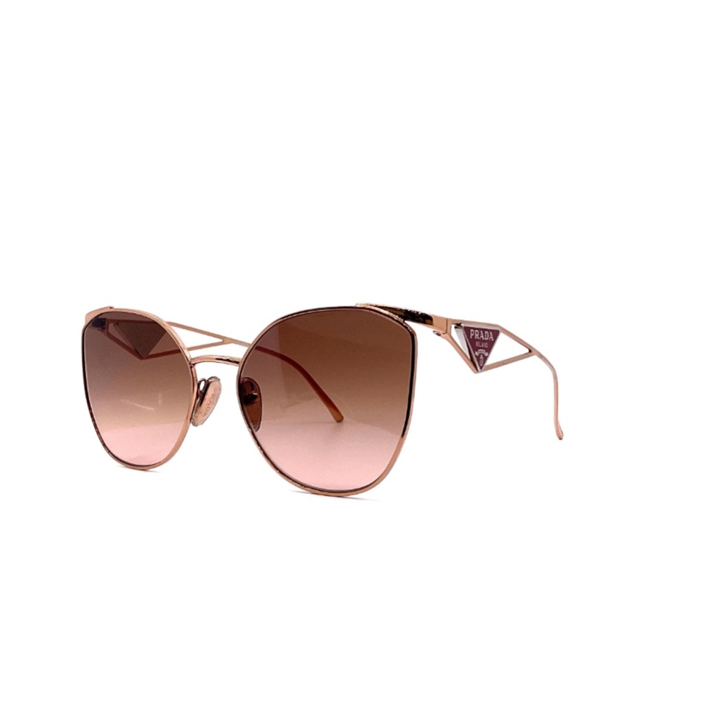 Prada Women's Pink-Tinted Sunglasses